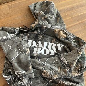 Dairy Boy Camo Hoodie